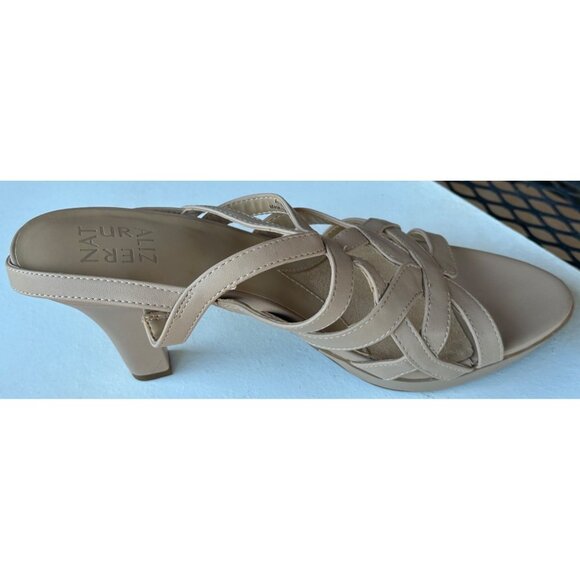 Light Brown Tan Colored High Heeled Dress Shoes Women's Size 10M (NWT-READ) - Picture 7 of 16